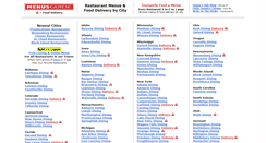 Desktop Screenshot of menusguide.com